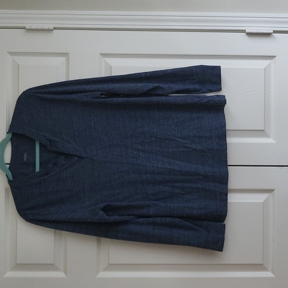Blue Long Sleeve Shirt | Size L
